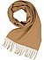 Schal, Reines Kaschmir, camel - beige