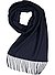 Schal, Reines Kaschmir, navy - navy