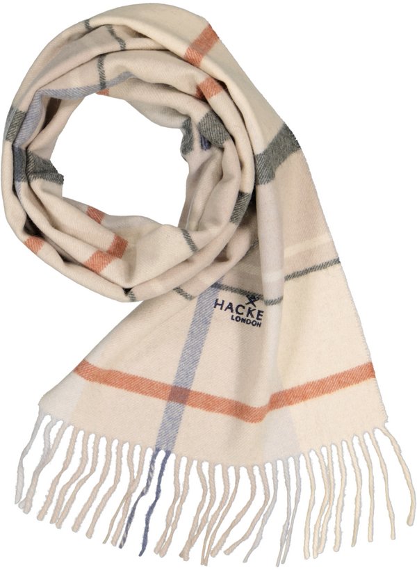 HACKETT Herren Schals beige Kashmere-Wolle