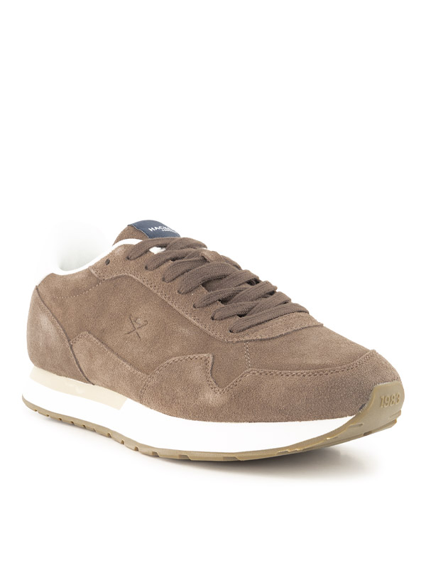 Schneaker Vektor, Veloursleder, toffee
