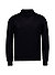 Stehkragenpullover, Merinowolle extrafein, schwarz - schwarz