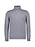Rollkragenpullover, Merinowolle extrafein, grau - grau
