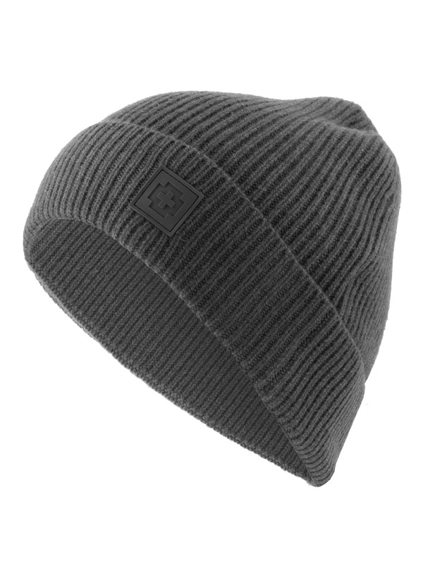 Strickmütze Loras, Wolle, grau