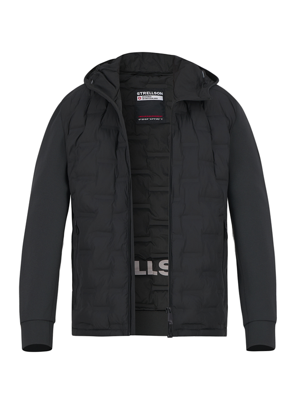 Strellson Herren Jacke schwarz unifarben