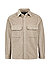 Overshirt Nion, Cord, Kentkragen, Brusttasche, hellbeige - hellbeige