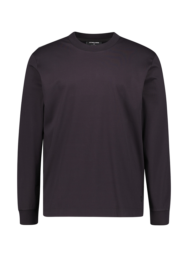 Longsleeve Pepe, Baumwolle mercerisiert, schwarz