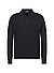 Pullover Adrian,  Baumwolle, schwarz strukturiert - schwarz