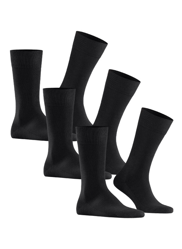 Serie Family, Socken, Baumwolle, schwarz