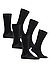 Serie Family, Socken, Baumwolle, schwarz - schwarz