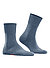 Serie Run, Socken, Baumwoll-Stretch, jeansblau - dark grey