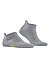 Serie Cool Kick, Sneakersocken, Mikrofaser, hellgrau meliert - hellgrau