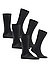 Serie Family, Socken, Baumwolle, anthrazit meliert - anthrazit
