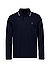 Polo-Shirt PasserfordLong, Piqué, dunkelblau - dunkelblau