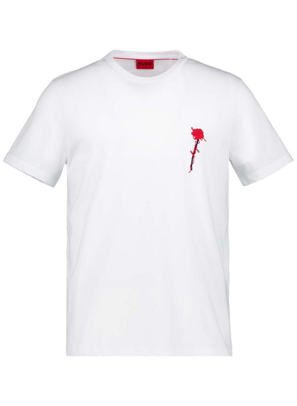 T-Shirt Diflow, Baumwolle, weiß