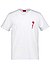T-Shirt Diflow, Baumwolle, weiß - weiß