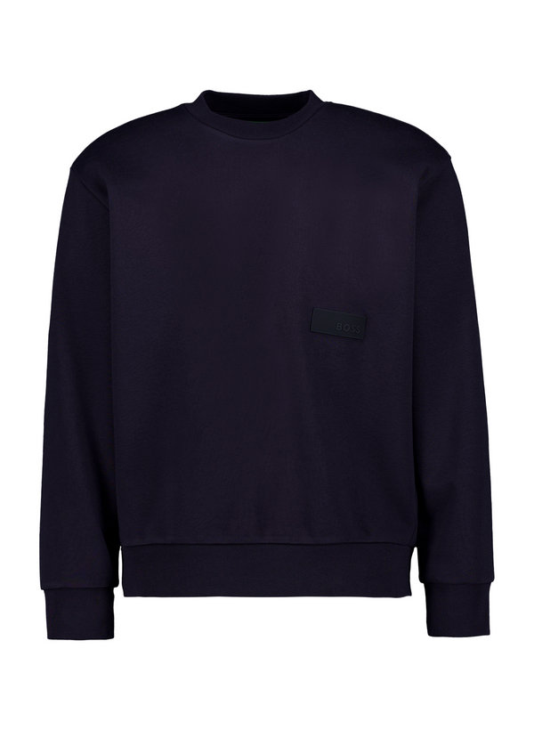 Sweatshirt, Baumwolle, dunkelblau