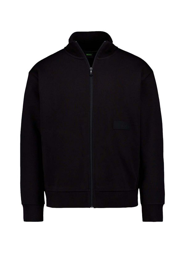 Cardigan, Baumwolle, schwarz