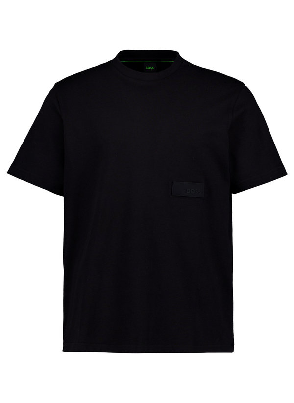 T-Shirt, Baumwolle, schwarz