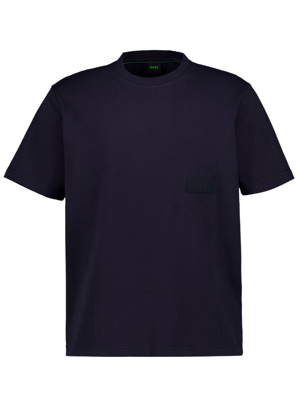 T-Shirt, Baumwolle, dunkelblau