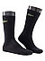 Socken, Baumwolle, schwarz - schwarz