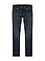 Jeans, Straight Fit, Baumwoll-Stretch, dunkelblau - dunkelblau