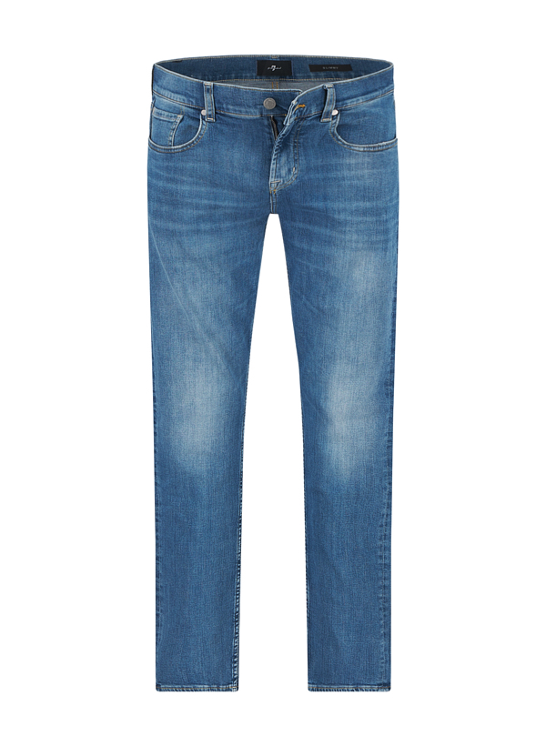 Jeans Slimmy, Baumwoll-Stretch, jeansblau