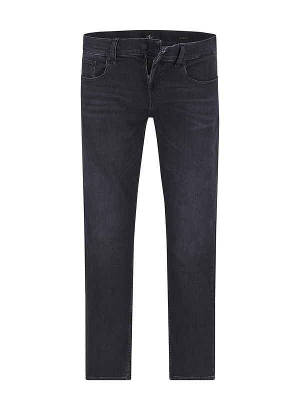 Jeans Slimmy, Baumwoll-Stretch, graublau