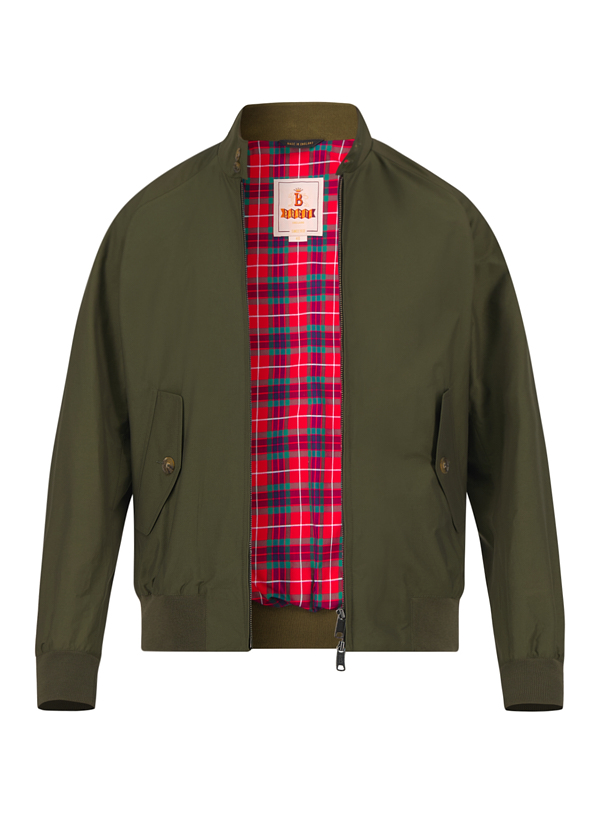 Blouson BARACUTA G9, Slim Fit, Baumwoll-Melange, beech