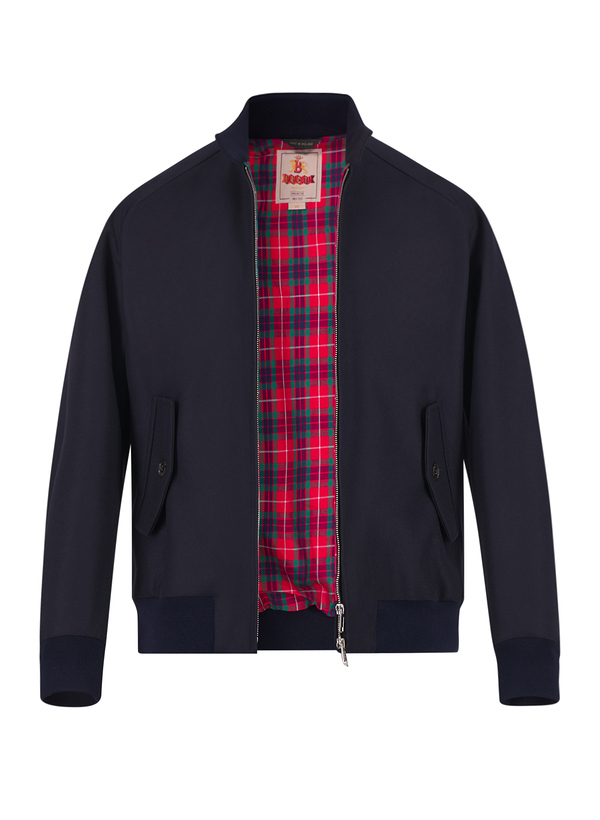 Blouson Melton G9, Regular Fit, Wolle-Kaschmir, blau