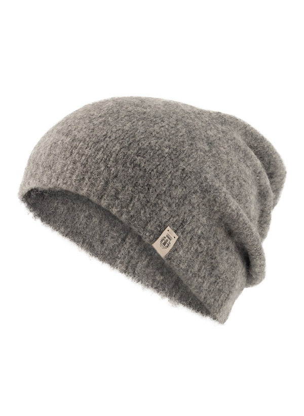 Strickmütze, Alpaka-Yak, grau