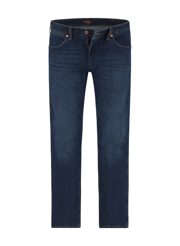 Jeans Greensboro, Regular Straight, Baumwoll-Stretch, frozen night