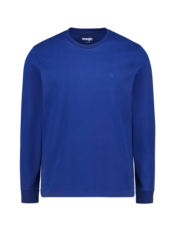 Longsleeve, Baumwolle, blue depths