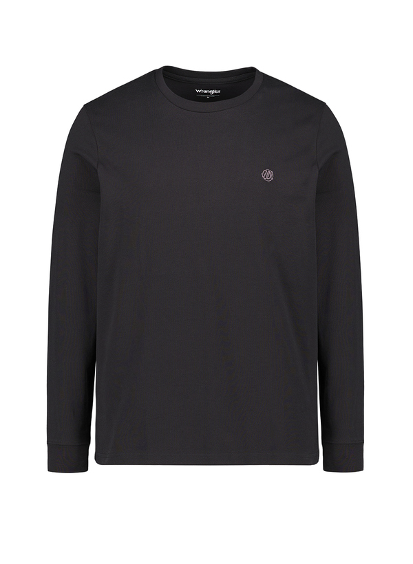 Longsleeve, Baumwolle, black beauty