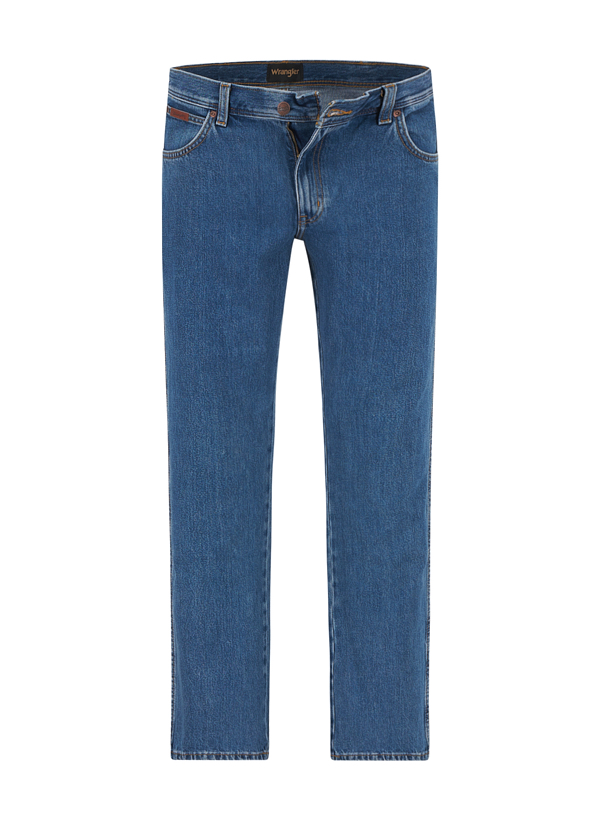 Jeans Texas, Authentic Straight, Baumwolle, vintage stonewash
