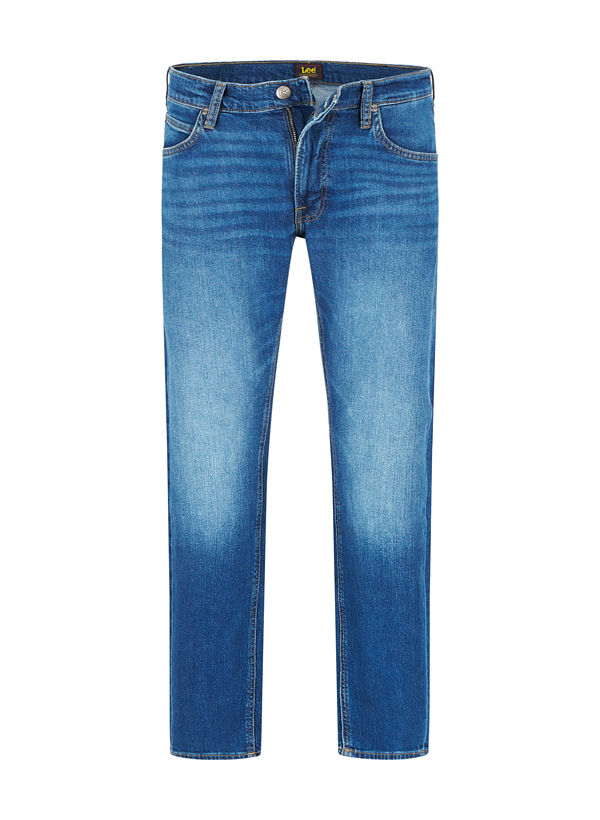 Jeans Daren, Regular Straight, Baumwoll-Stretch, bandana blue