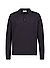 Pullover, Merinowolle extrafein, nachtblau - nachtblau