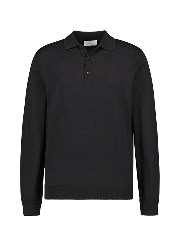 Pullover, Merinowolle extrafein, schwarz