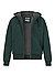 Sweatjacke, Baumwolle-Teddyfell, grün - grün