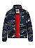 Jacke, Fleece, Teddyfell, navy-multicolor - navy