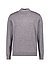 Stehkragenpullover, Merinowolle extrafein, grau meliert - sleet
