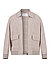 Overshirt, Wolle-Kaschmir, silber-mink meliert - silber-mink