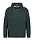 Sweatjacke, Baumwolle, dunkelgrün - dunkelgrün