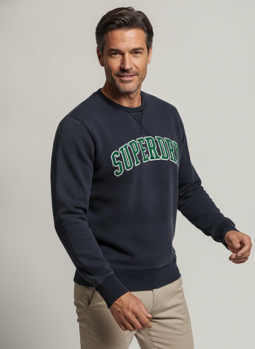 Sweatshirt, Bio Baumwoll-Stretch, blaugrau