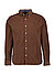 Hemd, Regular Fit, Cord, Button-Down, braun - braun