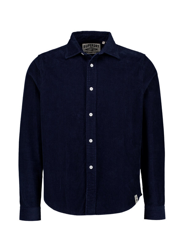 Hemd, Cord, navy