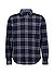 Hemd, Flanell, navy-weiß kariert - navy-weiß