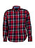 Hemd, Flanell, rot-navy kariert - rot-navy