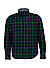 Hemd, Flanell, Button-Down, Brusttasche, navy-grün kariert - navy-grün
