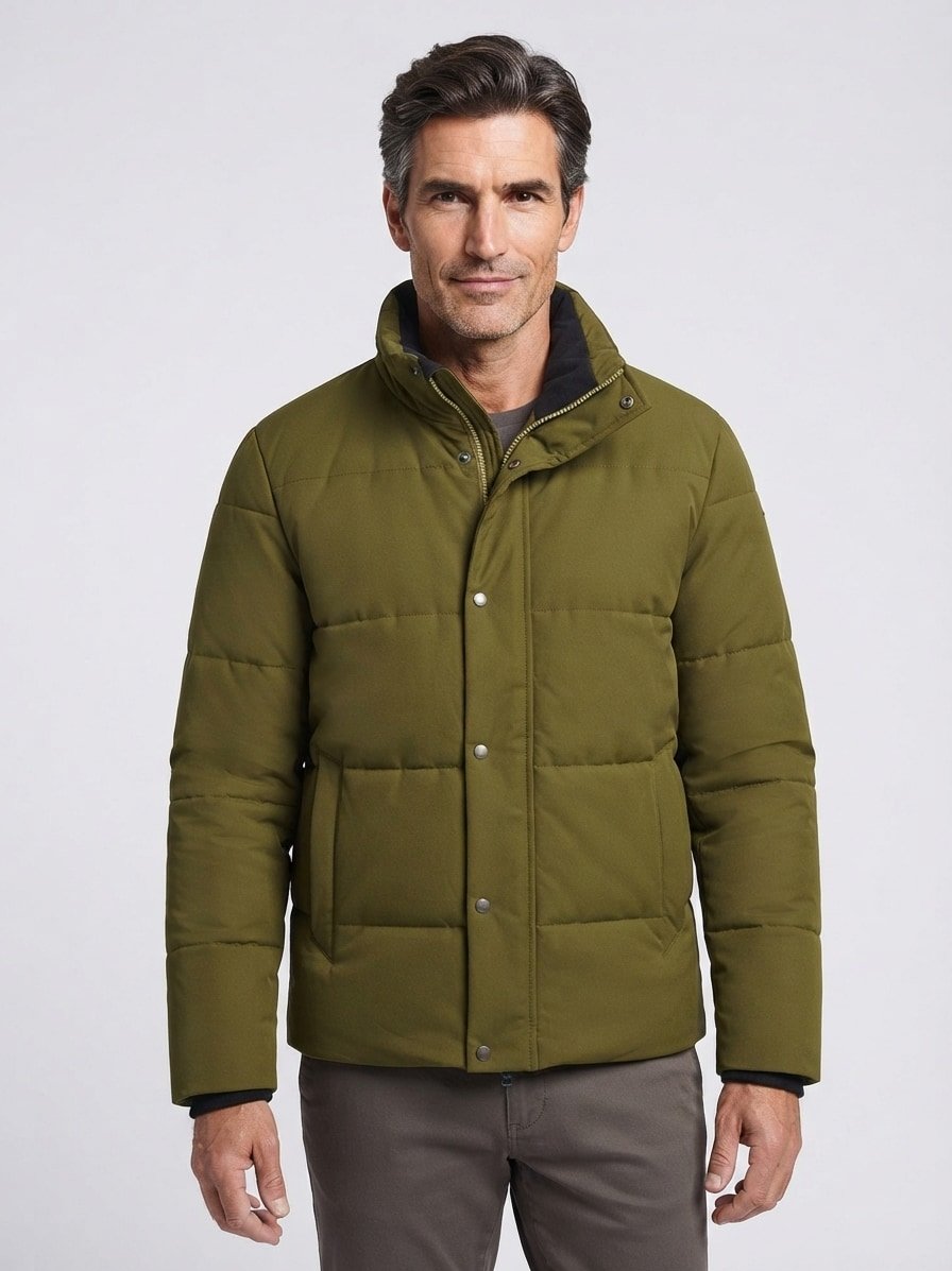 Funktionsjacke Purga, Mikrofaser wasserabweisend, avocado