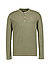 Longsleeve, Baumwolle, khaki - khaki